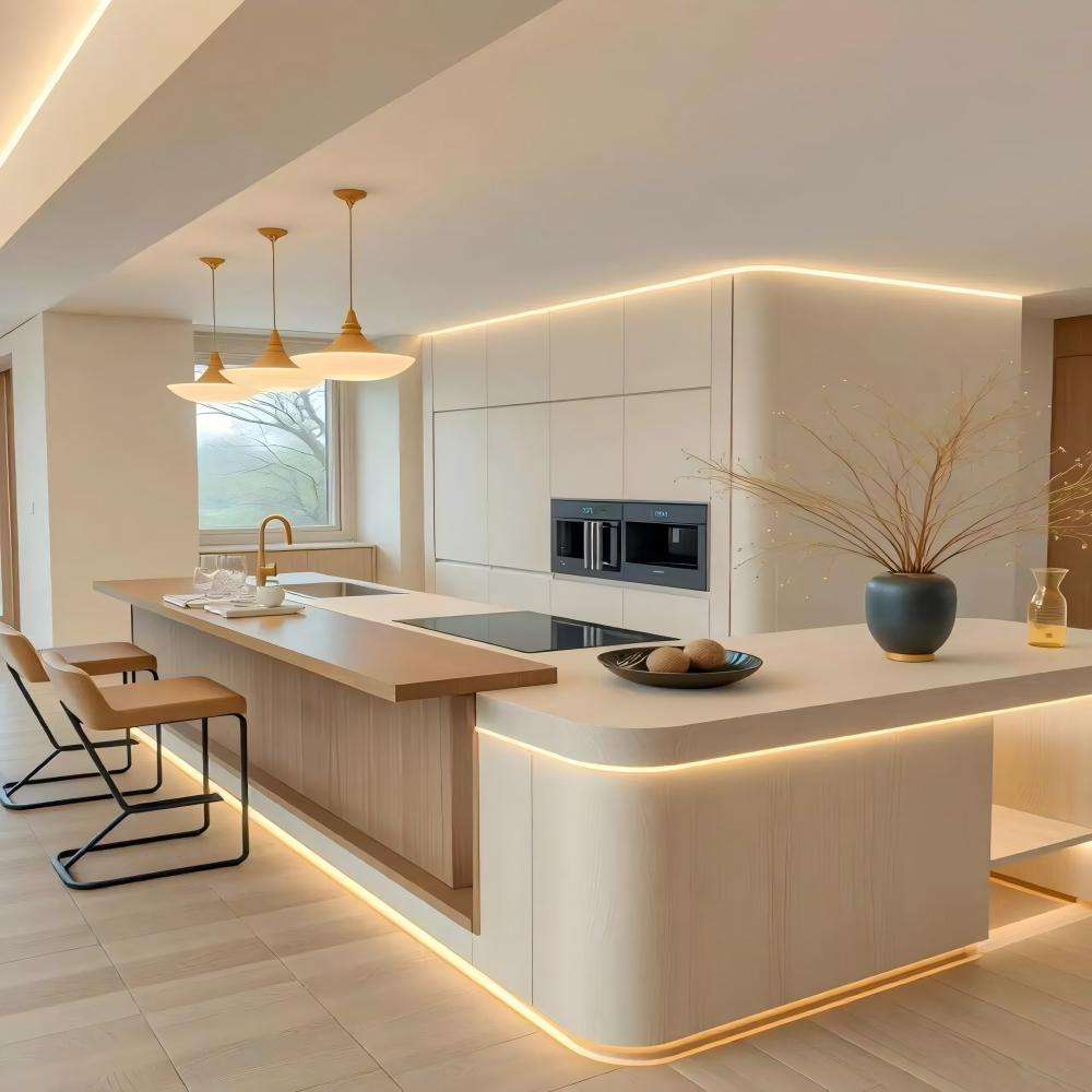 Rounded Corners & Cove Lighting